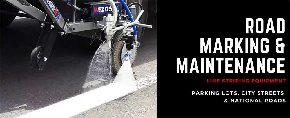 vezos Road marking, parking, city street and highways