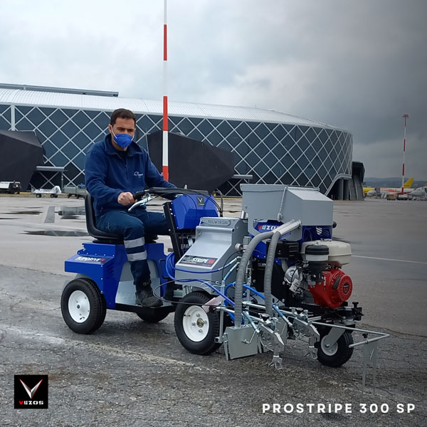 vezos self-propelled line stripers