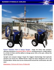 texture hydraulic airless sprayer