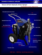 airless sprayer paint and texture