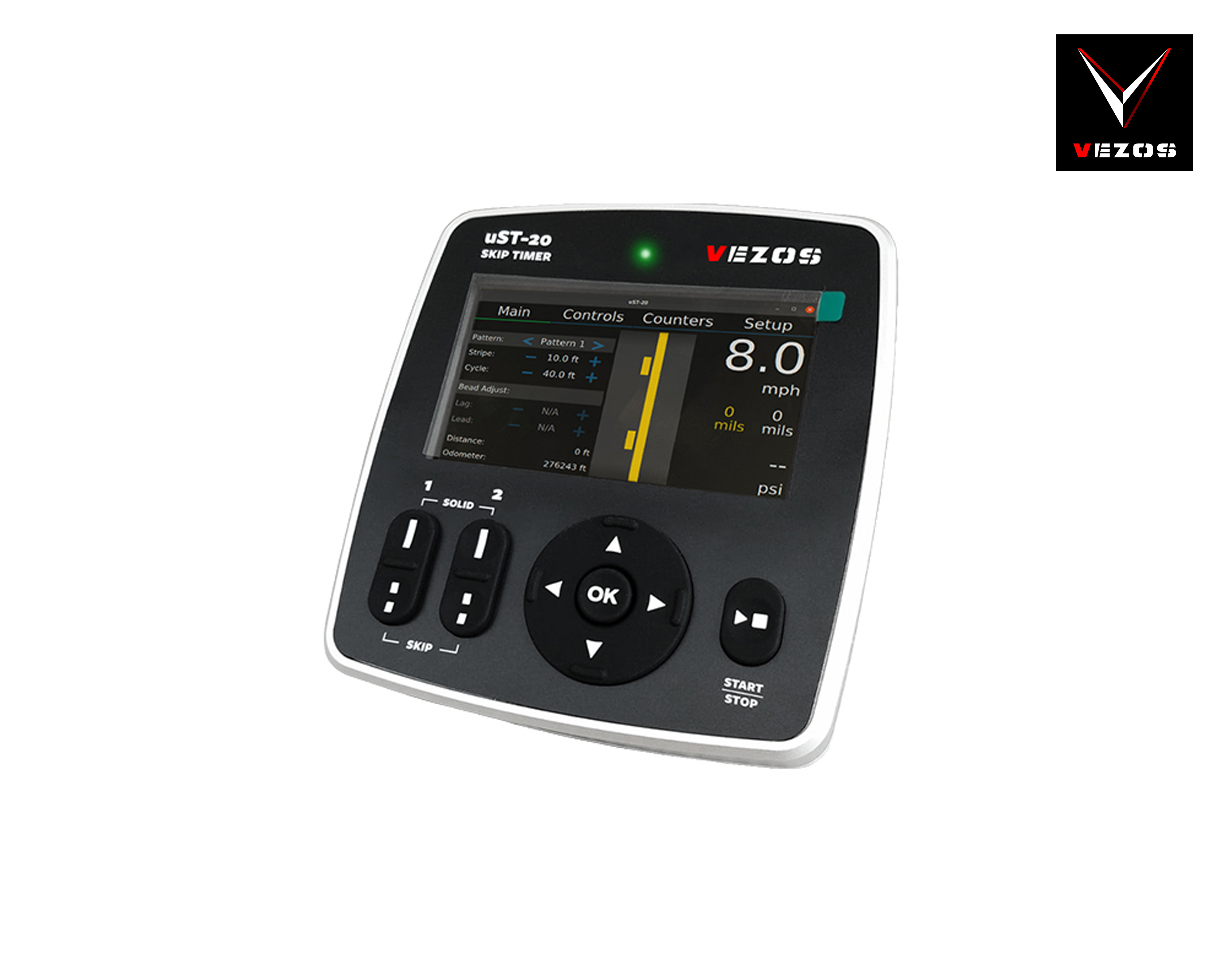 SKIPLINE uST-20 Line Striping Controller - Operation Screen