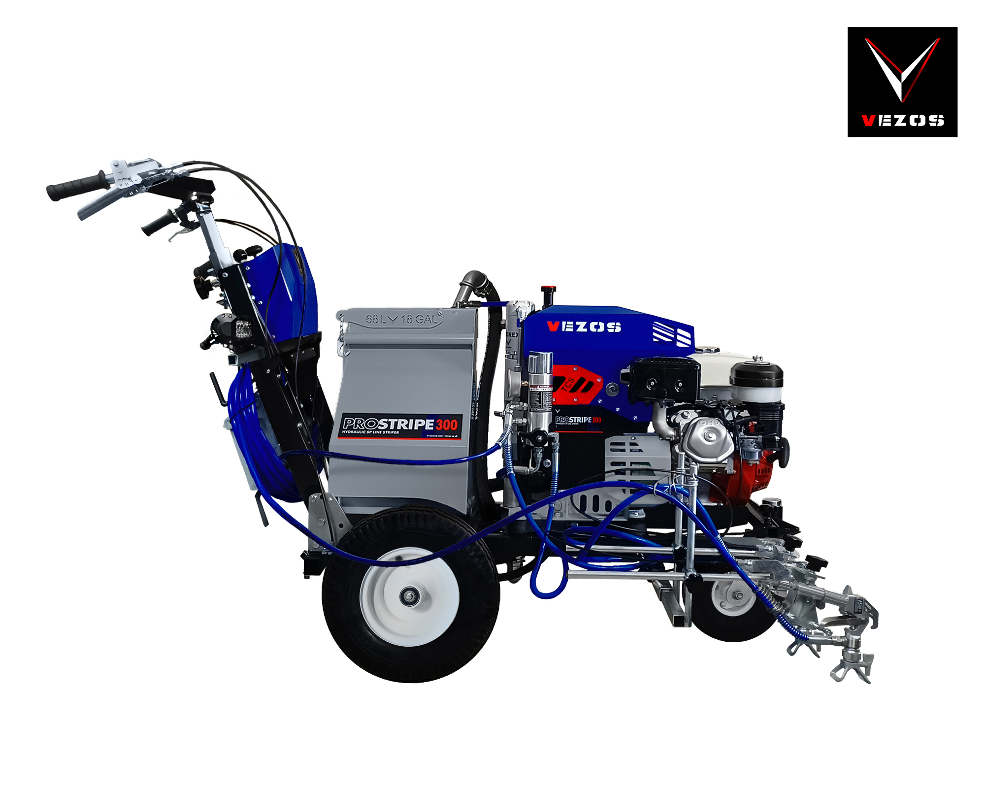 walk behind line striper vezos prostripe 300