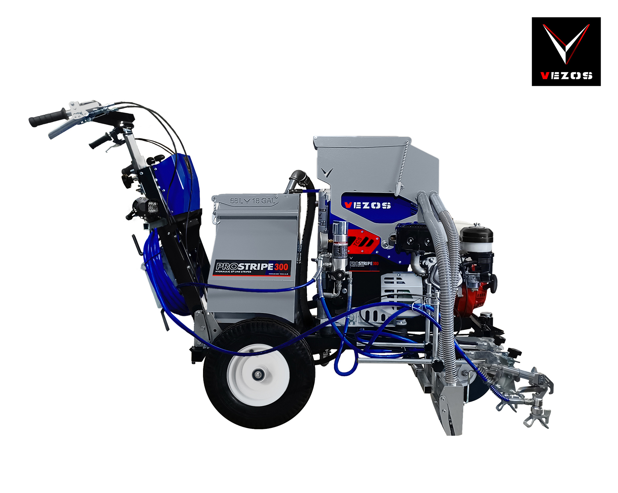 walk behind line striper vezos prostripe 300