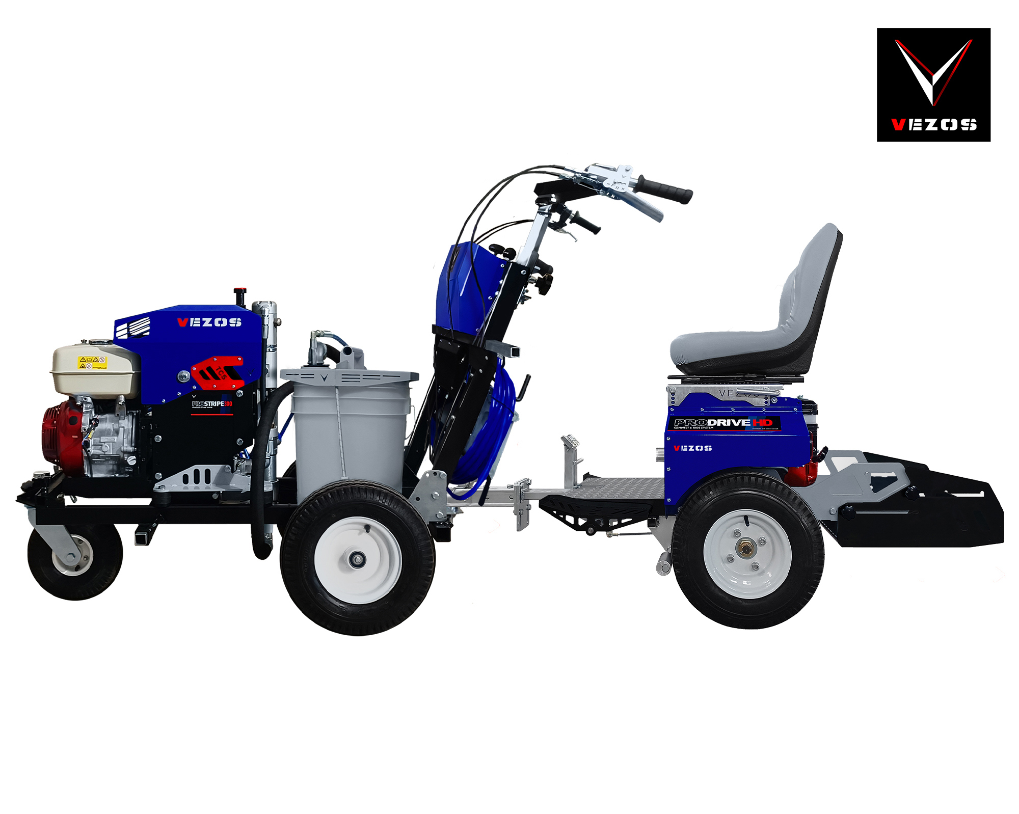 hydraulic line striper prostripe 300 - line striping driver prodrive